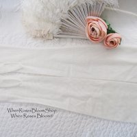 Vintage Fingerless Gloves White Victorian Lace Antique Wedding Downton Titanic Austen Victoria Dickens Cosplay Free Ship US When Roses Bloom