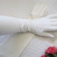 Vintage White Gloves Matinee Wedding Tea Retro Mid Century Bride Downton Titanic Jane Austen Cosplay  Free Ship  US When Roses Bloom