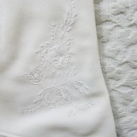 White Gloves Vegan Fabric Retro Vintage Tea Party Wedding  Elegant Cosplay  Mid Century Style washable gloves Free Ship US When Roses Bloom