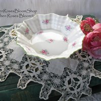 Vintage Shelley Dainty Rosebud  Dish for Nuts Candy English Bone China Retro Tea Party Gift Shabby Chic English Afternoon Tea WhenRosesBloom