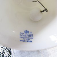 Vintage Coalport Ming Rose Bell English Bone China Tea Party Wedding Birthday Classic Elegant Tea Gift   WhenRosesBloom