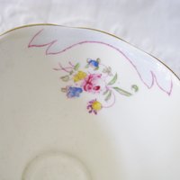 Royal Albert Vintage Tea Cup Pink Roses Blue 1917-1933  Rare  English Bone China Retro Tea Time Gift Dainty Shabby Chic Style WhenRosesBloom