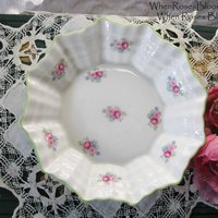 Vintage Shelley Dainty Rosebud  Dish for Nuts Candy English Bone China Retro Tea Party Gift Shabby Chic English Afternoon Tea WhenRosesBloom