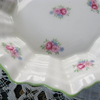 Vintage Shelley Dainty Rosebud  Dish for Nuts Candy English Bone China Retro Tea Party Gift Shabby Chic English Afternoon Tea WhenRosesBloom