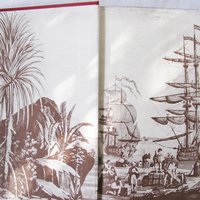 Vintage Red Book biography Trelawny Adventure Swashbucker Pirate Bryon Shelley Friend Margaret Armstrong Decorative Library WhenRosesBloom