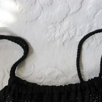 Vintage Black  Purse Victorian Edwardian Evening Bag Purse Reticule Drawstring Downton Abbey Titanic Steampunk Retro Cosplay WhenRosesBloom