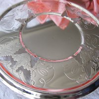 Silver Tea Trivet Hot Plate Vintage Tea Party Wedding Birthday Entertaining Tea Gift Silver Rococo Elegant Shabby Chic   WhenRosesBloom