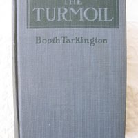 Blue Book  Booth Tarkington The Turmoil Vintage Romance Social commentary  Literary Gift  Shabby Chic Framhouse Cottage Style WhenRosesBloom