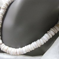 Vintage Puka Shell Choker Statement Necklace Ethnic Boho Minimalist Casual Retro Hawaiian VSCO   Free Spirit Hippie 60s 70s  WhenRosesBloom
