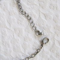 Vintage Silver Multi Bead Statement Necklace Boho Gypsy Minimalist Retro Style Elegant but Casual WhenRosesBloom