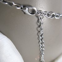 Vintage Silver Multi Bead Statement Necklace Boho Gypsy Minimalist Retro Style Elegant but Casual WhenRosesBloom