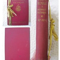 Vintage Red Book biography Fanny Kemble 1st Edition Margaret Armstrong Southern Slavery Plantation life Decorative Library WhenRosesBloom
