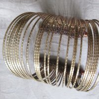 Vintage Gold Bracelet Multi Wire Design Casual Retro 70s-80s Boho Gypsy Hipster Minimalist Modern yet  Retro Jewelry Gift  WhenRosesBloom