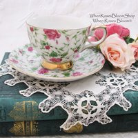 Vintage Rose Chintz Tea Cup Made Japan Mid Century Retro Elegant Tea Gift Victoria Downtown Tea Cottage Shabby Chic WhenRosesBloom