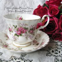 Royal Albert Lavender Rose Vintage Tea Cup English Bone China Retro TeaTime Gift Dainty Mid Century Style Shabby Chic WhenRosesBloom