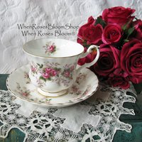 Royal Albert Lavender Rose Vintage Tea Cup English Bone China Retro TeaTime Gift Dainty Mid Century Style Shabby Chic WhenRosesBloom