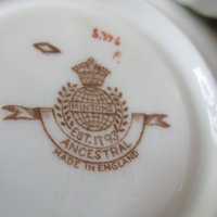 Vintage Tea Cup English Minton Floral Gold Downton Tea Time Gift Cottage Shabby Chic Mid Century Tea Style  WhenRosesBloom