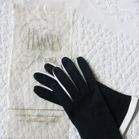 Vintage Gloves Blue White Sz 7 NOS Retro Mid Century Dance Tea Party 60s  Audrey Hepburn Miss Fisher Cosplay Free Ship  US When Roses Bloom