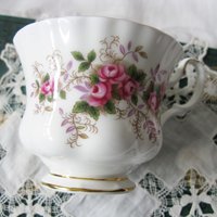 Royal Albert Lavender Rose Vintage Tea Cup English Bone China Retro TeaTime Gift Dainty Mid Century Style Shabby Chic WhenRosesBloom