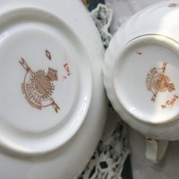 Vintage Tea Cup English Minton Floral Gold Downton Tea Time Gift Cottage Shabby Chic Mid Century Tea Style  WhenRosesBloom