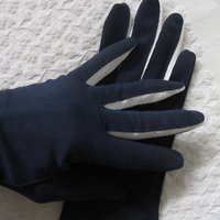 Vintage Gloves Blue White Sz 7 NOS Retro Mid Century Dance Tea Party 60s  Audrey Hepburn Miss Fisher Cosplay Free Ship  US When Roses Bloom