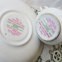 Vintage Tea Cup Shakespeare  Rose English Bone China Tea Gift Dainty Elegant Shabby Chic Retro Mid Century Classic British WhenRosesBloom
