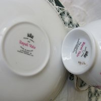Vintage Tea Cup Pink Roses English Bone China Retro Tea Gift Mid Century Shabby Chic Farmhouse Jane Austen Downton Abbey WhenRosesBloom