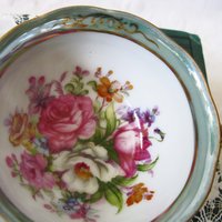 Vintage Tea Cup Floral Royal Sealy Child Dolly Mommy & Me Nana Tea Party Demitasse Cappuccino Cottage Farmhouse  Shabby Chic WhenRosesBloom