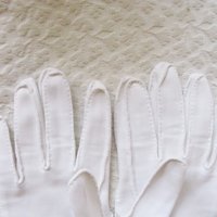 Gloves White Short Retro Vintage Tea Party Elegant Cosplay Downton Miss Fisher Mid Century Style Free Ship US When Roses Bloom