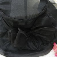 Vintage Hat Black Classic Cocktail New Look Retro Elegance Derby Hat Victorian Steampunk Cosplay Mid Century Audrey Hepburn WhenRosesBloom