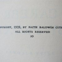 Vintage Red Books Faith Baldwin Romance  circa 1930s-1940s  Set of 6 Classic  Red Gold Decorative Library Gift WhenRosesBloom