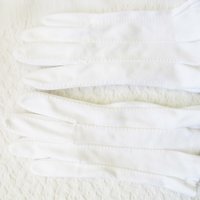 Gloves White Short Flare Retro Vintage Tea Party Elegant Cosplay Downton Miss Fisher Mid Century Style Free Ship US When Roses Bloom