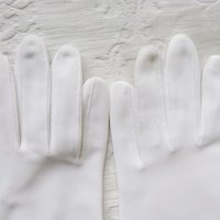 Vintage White Gloves Matinee NOS new Wedding Tea Retro Mid Century Bride Downton Titanic Jane Austen Cosplay  Free Ship  US When Roses Bloom