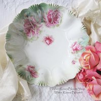 Vintage China Bowl w/Roses Art Nouveau R S Prussia  1900's Edwardian Victorian Cottage Farmhouse Romantic  Shabby Chic WhenRosesBloom