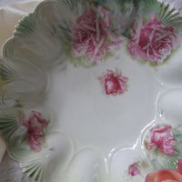 Vintage China Bowl w/Roses Art Nouveau R S Prussia  1900's Edwardian Victorian Cottage Farmhouse Romantic  Shabby Chic WhenRosesBloom