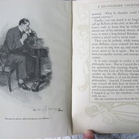 Vintage Green Book  A Six-Cylinder Courtship  1st Ed. Edwardian Romantic Comedy Decorative Cover Artwork Library Decor Gift  WhenRosesBloom