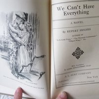 Vintage Green Book 1st Ed. 1917 We Can't Have Everything Rare Edwardian Romantic Decorative Artwork Paper Cover Library Decor WhenRosesBloom