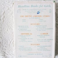 Vintage Book Babs  Faith Baldwin 1930s Classic Juvenile Girl Teen Story rare graphic art paper cover  Decorative Library Gift WhenRosesBloom
