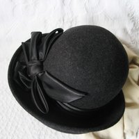 Vintage Hat Gray  Cloche Tea Wedding Garden Party Retro Tailored Elegance Downton Miss Phryne Fisher Gatsby Cosplay Style  WhenRosesBloom
