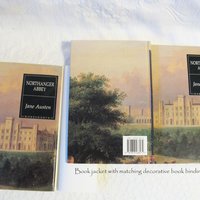 Vintage Book Northanger Abbey Jane Austen Classic Romance Love Literature Gift for her Decorative Library Decor   WhenRosesBloom
