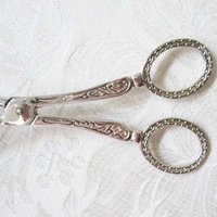 Silver Tea Pastry Sandwich Serving Tongs Elegant Afternoon Tea Gift Fancy Cake Pastry Dessert Cottage Granny Downton Abbey  WhenRosesBloom