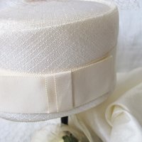 White Pillbox Hat Vintage Toque w/Bow Classic Cocktail Pillbox Bellhop Toque with Elegant Jackie O Style 1950s-60s Cosplay WhenRosesBloom