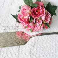 Silver Server Spatula Towle Silver Party Gift Entertaining Dessert Cake Pie Tea Classic Tea Victoria Mid Century Style  WhenRosesBloom