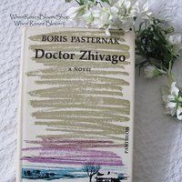 Dr. Zhivago Vintage Book 1958 Classic Romance Love Boris Pasternak Russian Literature Gift Decorative Library Decor   WhenRosesBloom