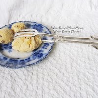 Vintage Silver Server Tongs for Cake Sandwich Pastry Elegant Afternoon Tea Party Downton Austen Cottage Shabby Chic Tea Gift WhenRosesBloom