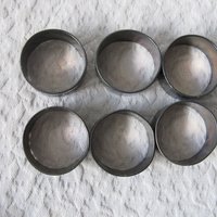 Silver Napkin Rings 6 Vintage Quadruple Plate Tea Gift Aesthetic Style Downton Abbey Classic Farmhouse Cottage Shabby Chic WhenRosesBloom