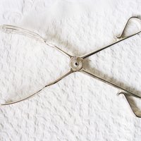 Vintage Silver Server Tongs for Cake Sandwich Pastry Elegant Afternoon Tea Party Downton Austen Cottage Shabby Chic Tea Gift WhenRosesBloom