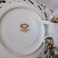 Vintage Green Tea Cup Royal Sealy Mid Century Style Elegant Tea Party Cottage Shabby Chic  Downton Abbey Edwardian Tea WhenRosesBloom