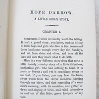 Decorative Book Hope Darrow V F Townsend Rare Vintage Retro Library Decorative Graphic Art Cover Juvenile Child Fiction WhenRosesBloom