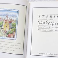 William Shakespeare Stories from Shakespeare Vintage Book Classic Gift Book Illustrated Art Book Children Juvenile Book  WhenRosesBloom